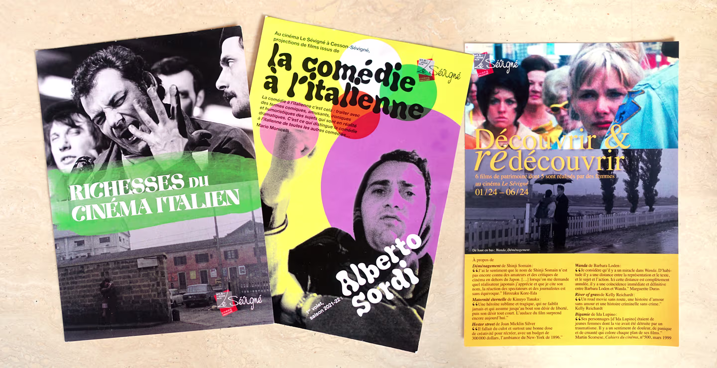 Flyers et affiches Ciné Club