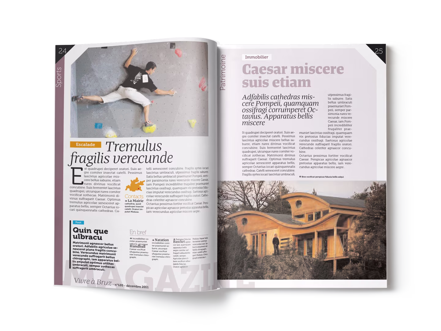 Projets création design éditorial